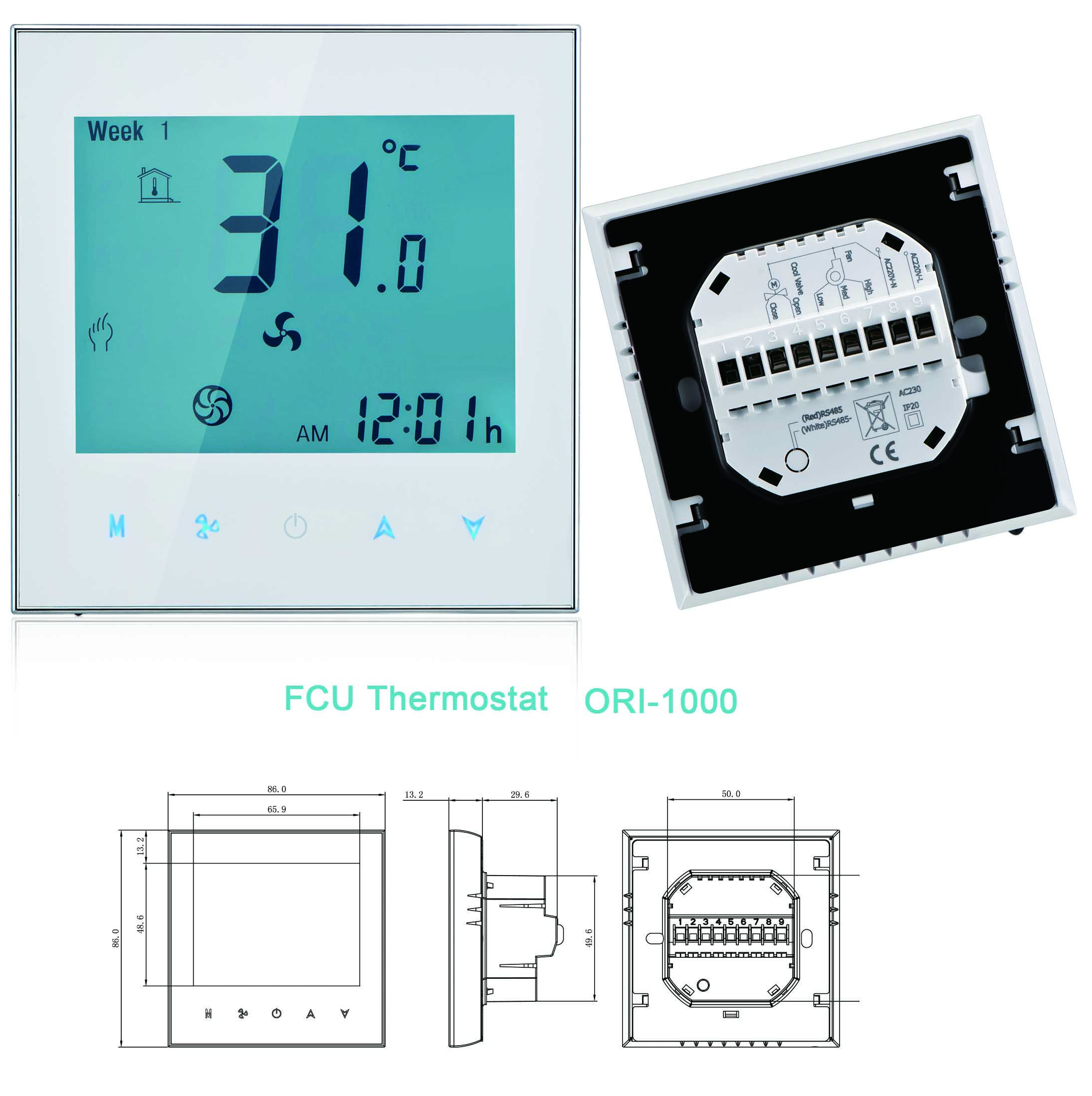 FCU Thermostat ORI-1000